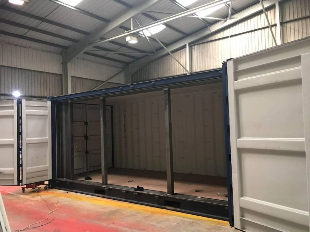 Open Side Containers