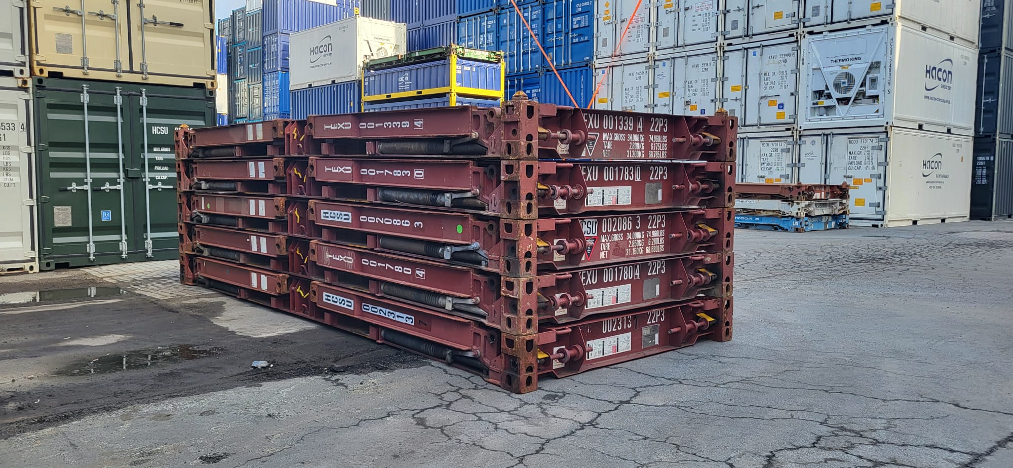 Flat Rack Containers